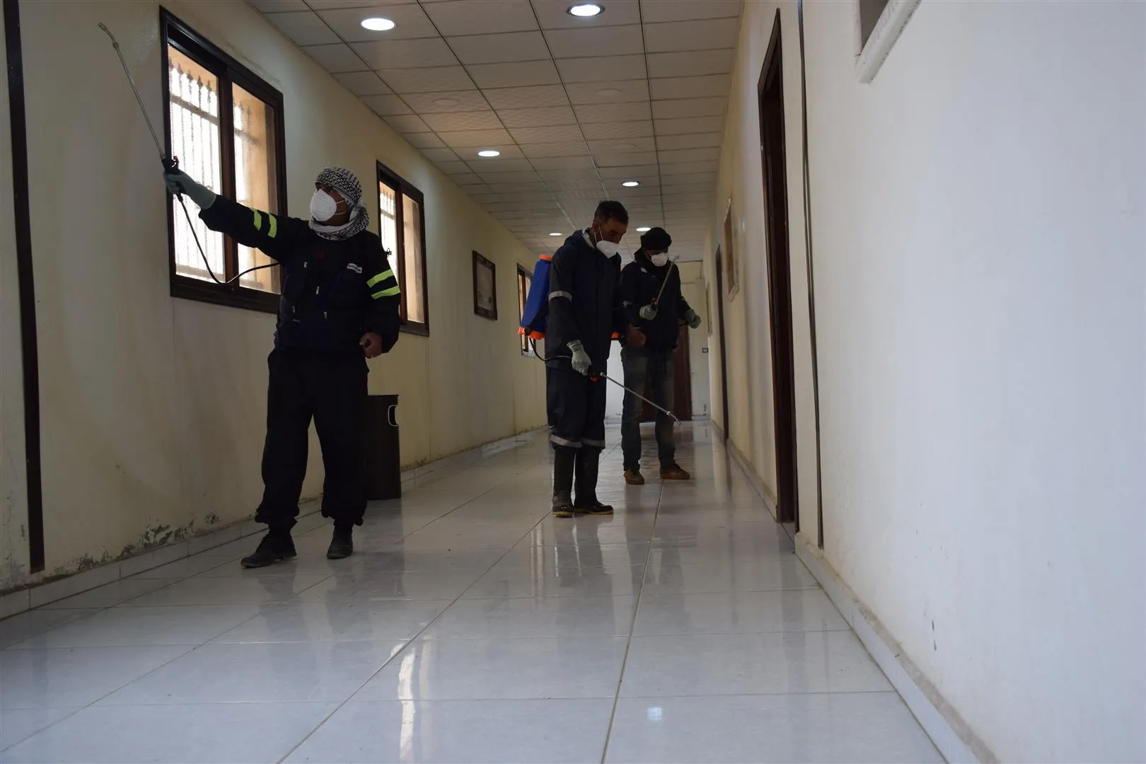Li Hesekê û Kobanê hemleya dezenfektekirinê