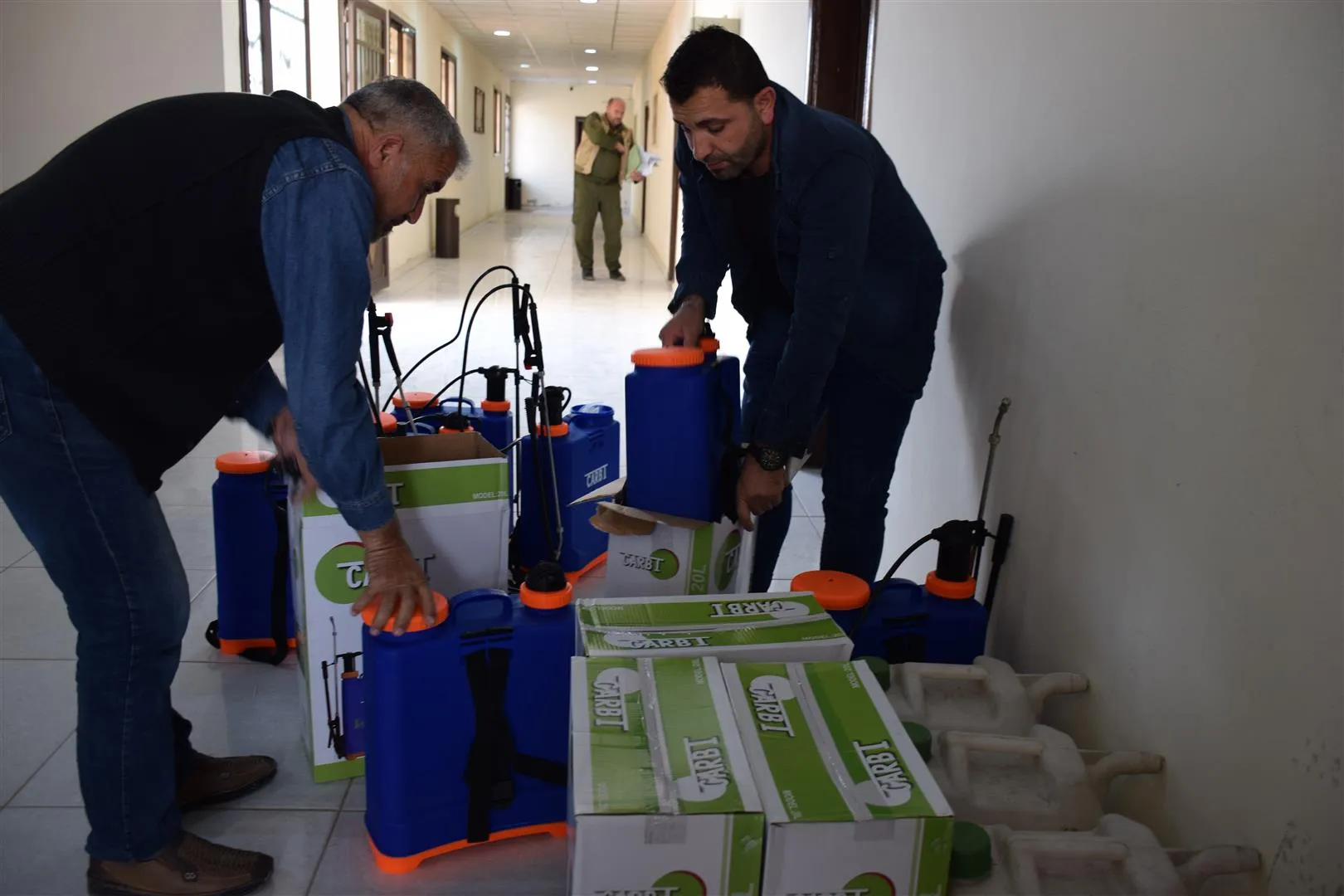 Li Hesekê û Kobanê hemleya dezenfektekirinê