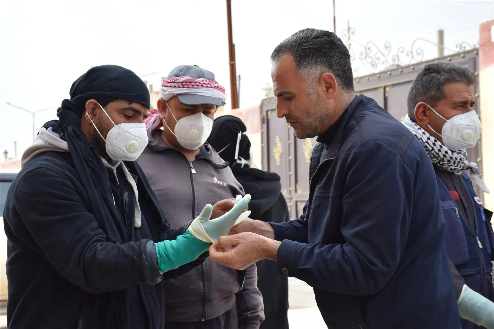 Li Hesekê û Kobanê hemleya dezenfektekirinê