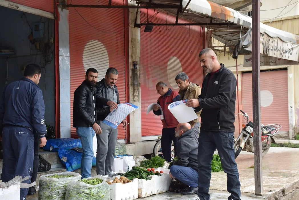 ​​​​​​​Li Qamişlo hemleyên hişyariyê yên li dijî Koronavîrusê didomin