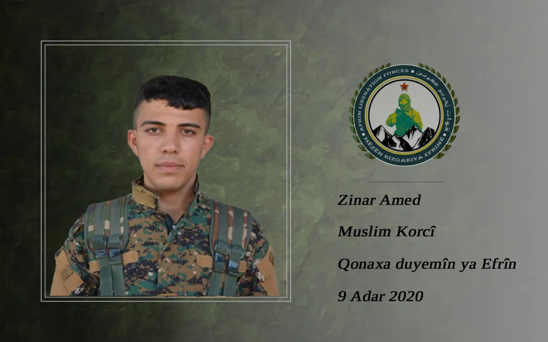 HRE: Em hevrêyê xwe Zinar Amed bi rêzdarî bi bîr tînin