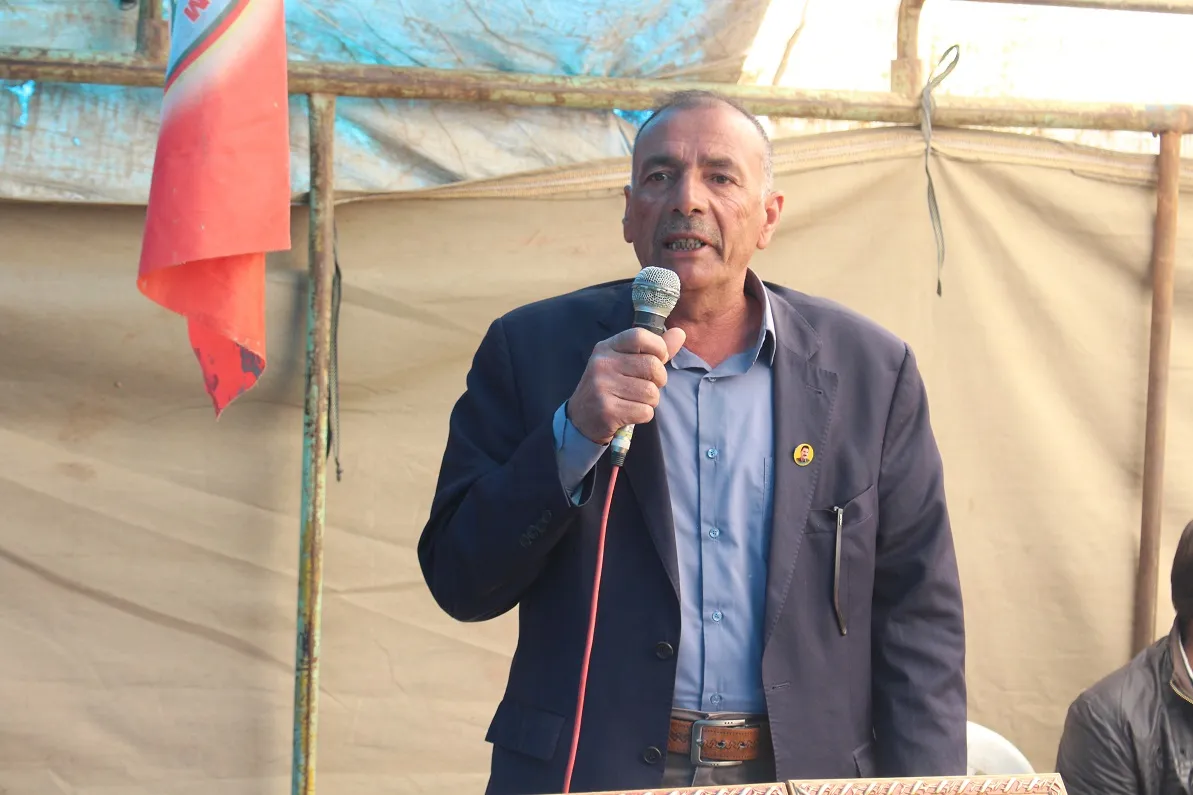 Şêniyên Qamişlo sersaxî ji malbatên şehîdên QSD`ê re xwest