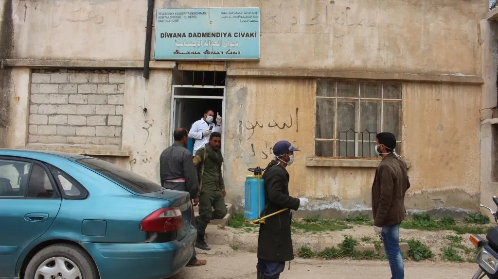 Li Bakur û Rojhilatê Sûriyê bergiriyên li hember vîrusa Koronayê