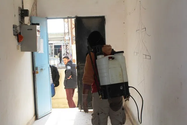 Li Şedadê pêngava dezenfektekirinê