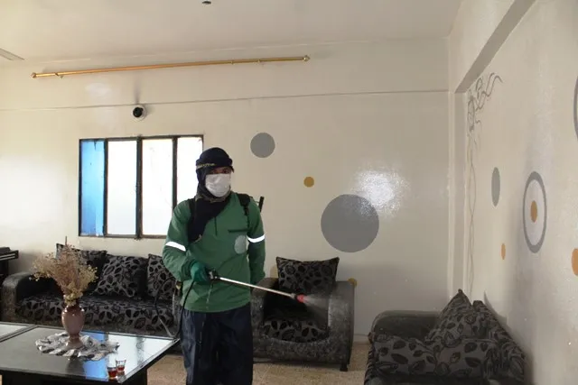 Li Şedadê pêngava dezenfektekirinê