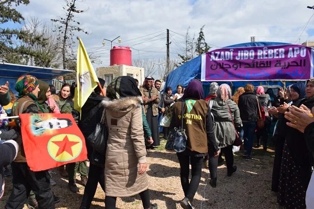 Çalakgeran banga bilindkirina têkoşînê ta eşkerekirina rewşa tenduristî ya Ocalan kirin