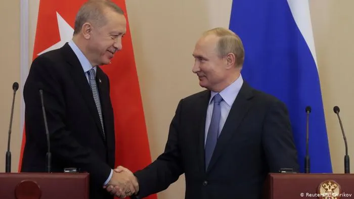 Tê îdiakirin ku di navbera Putin û Erdogan de lihevkirinek heye