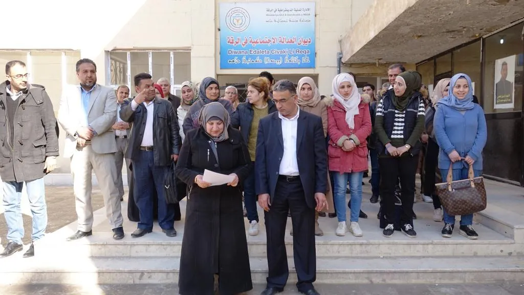Li Reqa û Tebqayê li dijî siyasetên dewleta Tirk çalakî