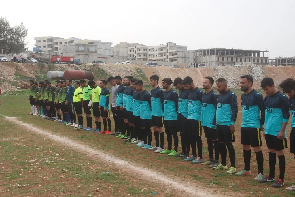 Li Kobanê bi boneya salvegera serhildana Qamişlo maçek hate lidarxistin