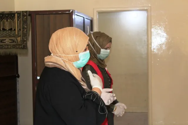 Li navenda tenduristiyê ya Şedadê du konên karantînayê hatin vedan