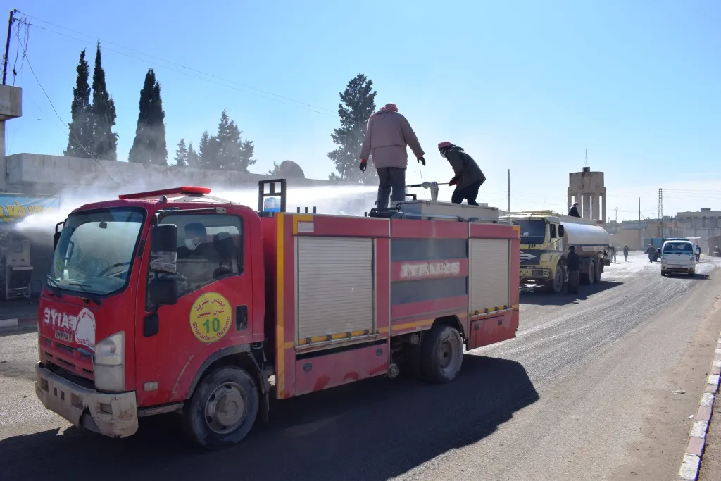 Li Eyn Îsayê pêngava duyemîn a dezenfektekirinê dest pê kir