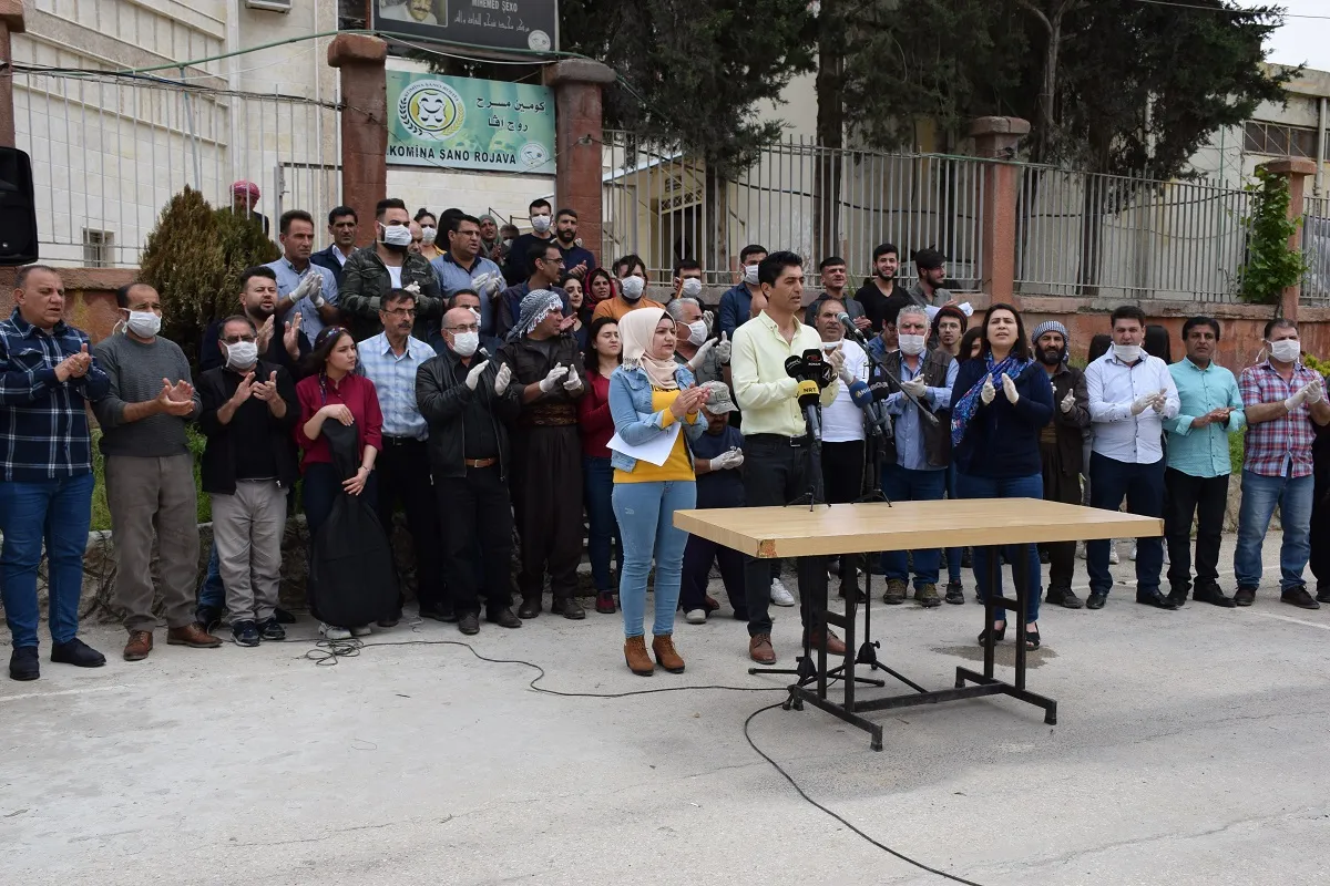 Hunermendên Rojava banga diyalogê di navbera partiyên kurdî de kir