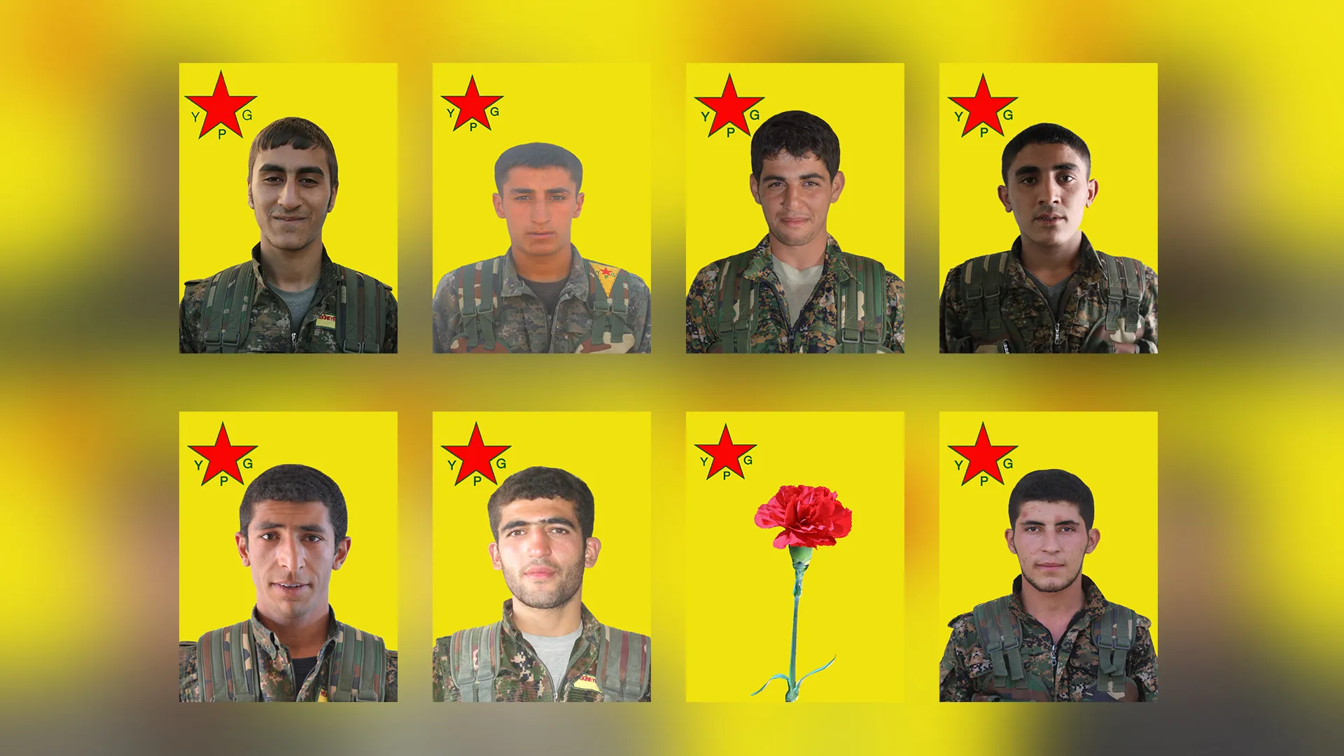 YPG’ê nasnameyên 8 şervanên di salên 2015 û 2016’an de şehîd bûne, eşkere kirin