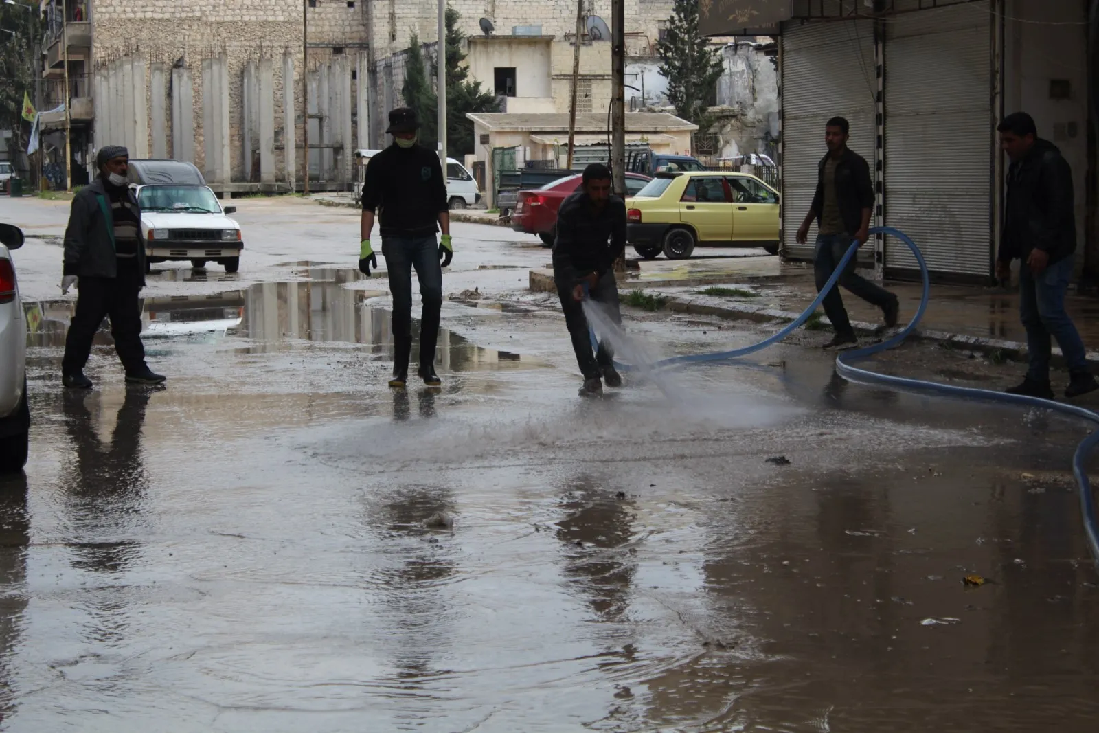 Li Helebê pêngava dezenfektekirinê berdewam e