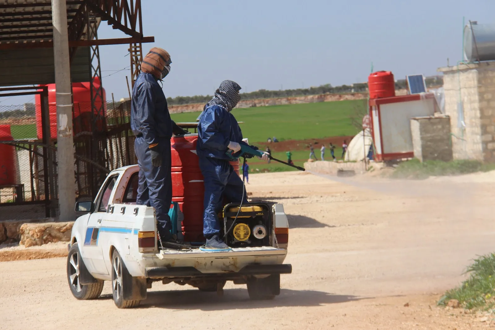 ​​​​​​​Xebatên Komîteya Şaredariyan a Efrînê  yên li dijî Koronavîrusê didome