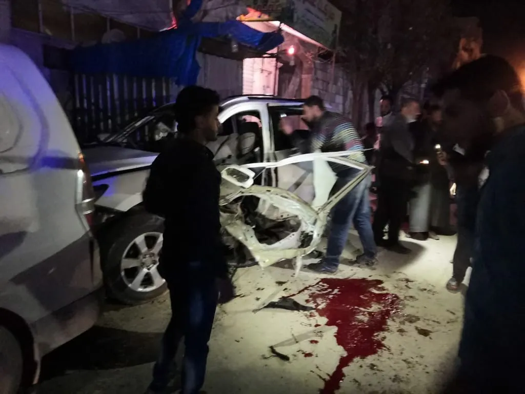 Li Babê mayinek bi wesayîta çeteyekî ve teqiya