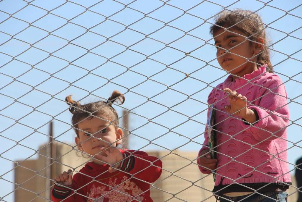 Di kampa koçberên Girê Spî de jiyana komînal