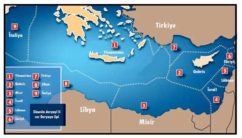 Nakokiyên kevin û nû yên Tirkiyê û Yewnanistanê û gaza derya spî