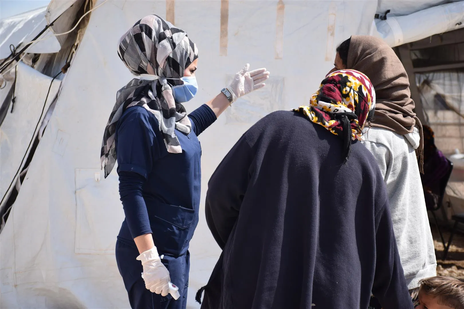 ​​​​​​​Di têkoşîna li dijî Koronavîrusê de jinên pêşeng