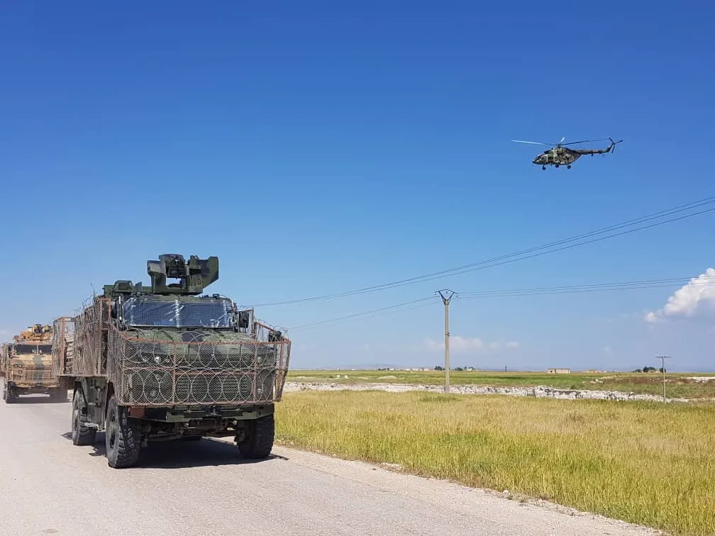 Li rojhilatê Kobanê dewriyeya Rûsya-Tirkiyê