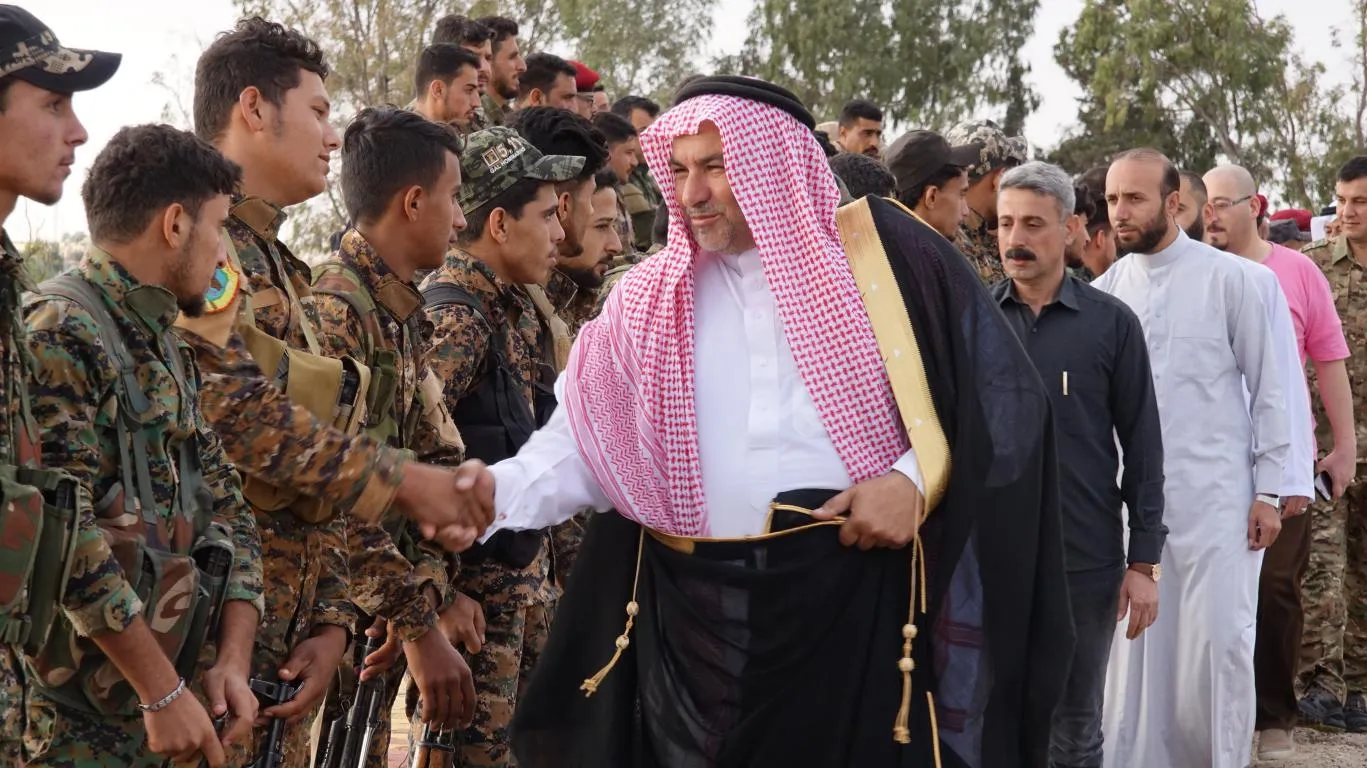 Eşîrên Ereban:Spasiya QSD`ê kirin û cejana Remezanê pîroz kirin