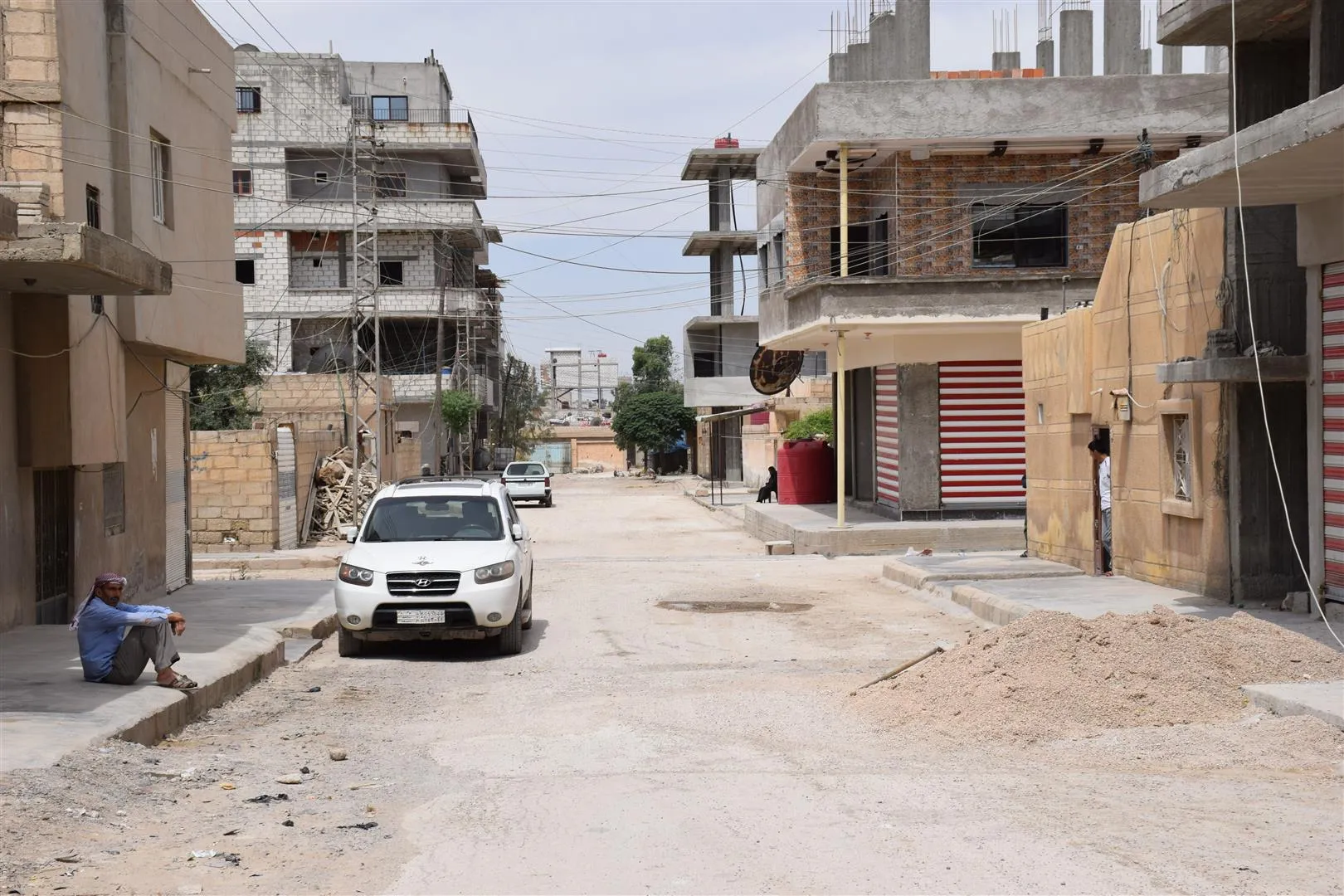 Şêniyên Hesekê ji ber kêmbûna avê bi gazincin