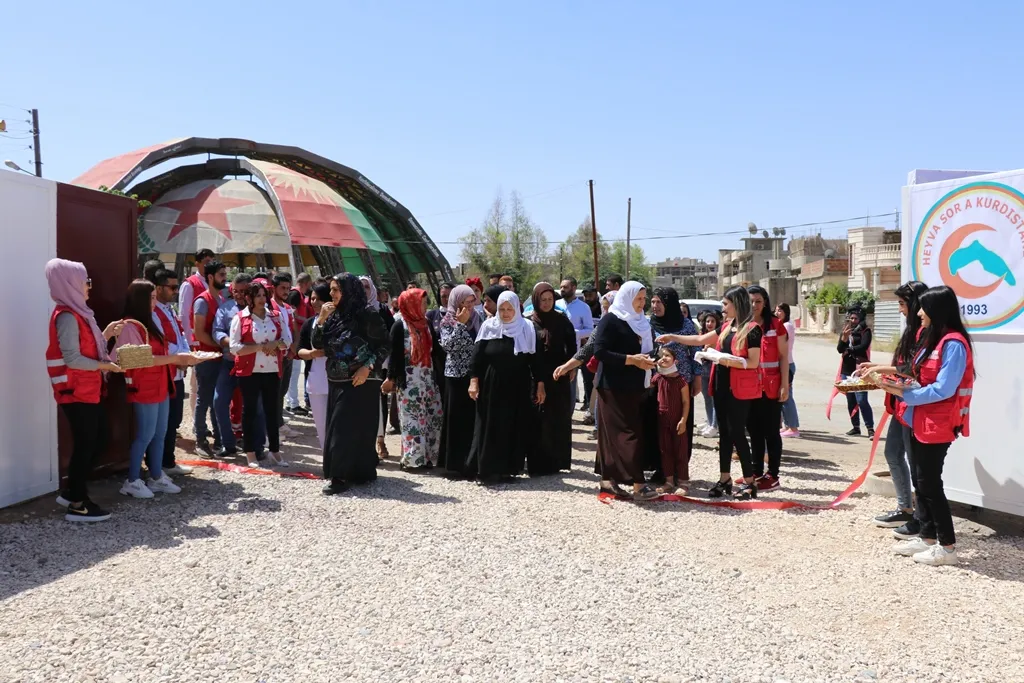 Li Dêrikê navendeke tenduristiyê ya rewşên lezgîn hat vekirin