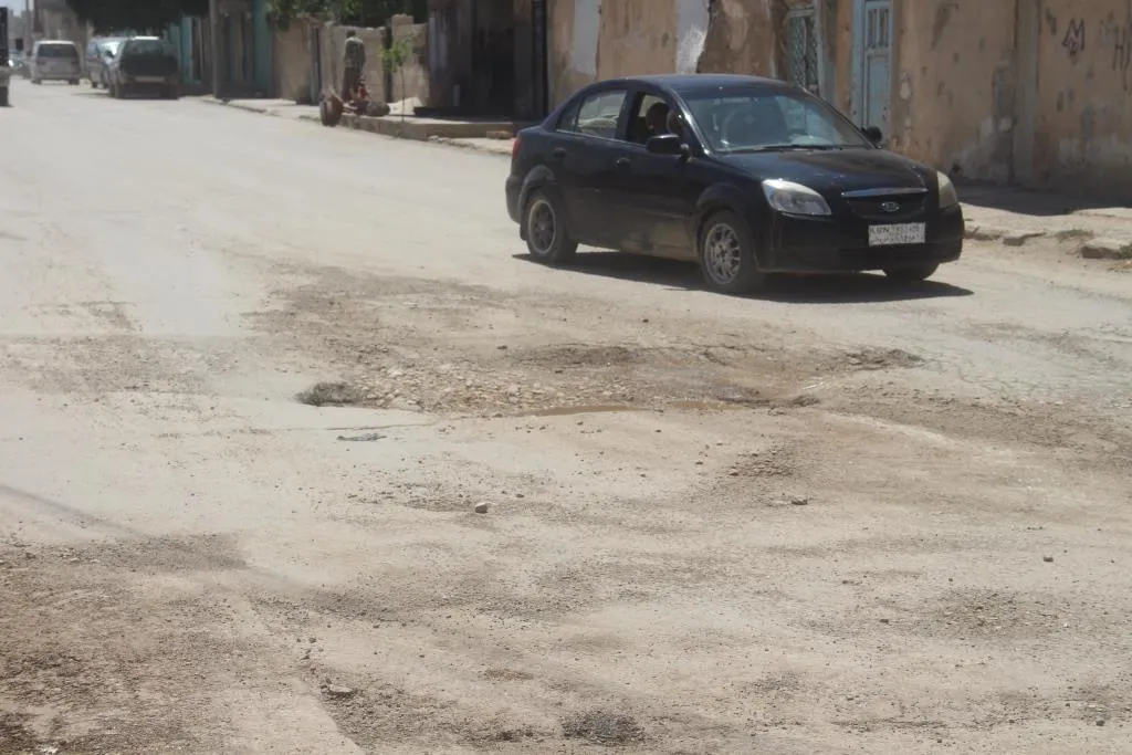 ​​​​​​​Li Kobanê pirsgirêka xirabûna îsfeltkirina rêyan çareser dibe