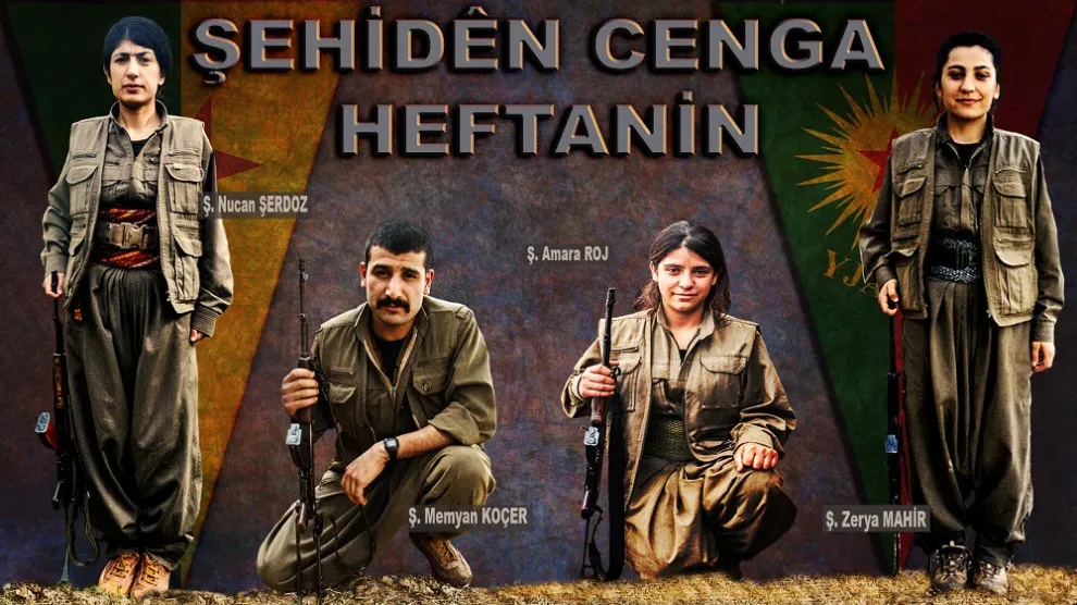 ​​​​​​​HPG’ê nasnameyên 4 şehîdên Heftanînê aşkera kirin