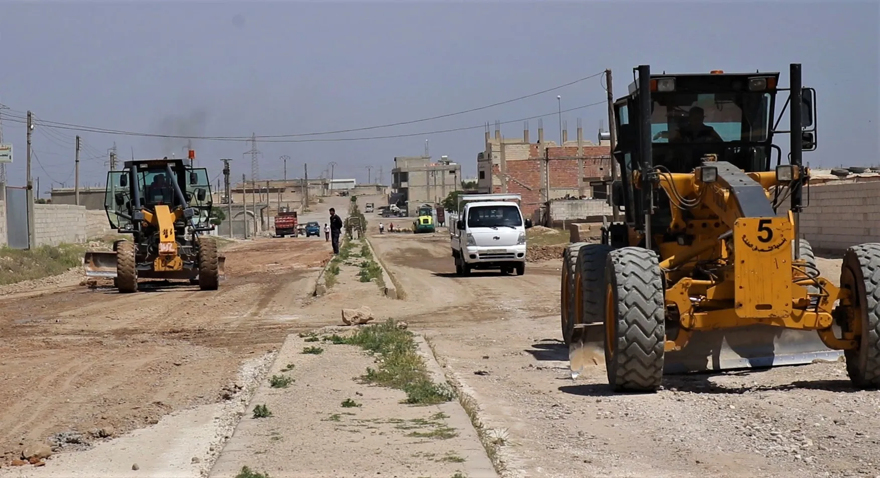 Şaredariya Tebqayê dest bi projeya sererastkirina rêyan kir