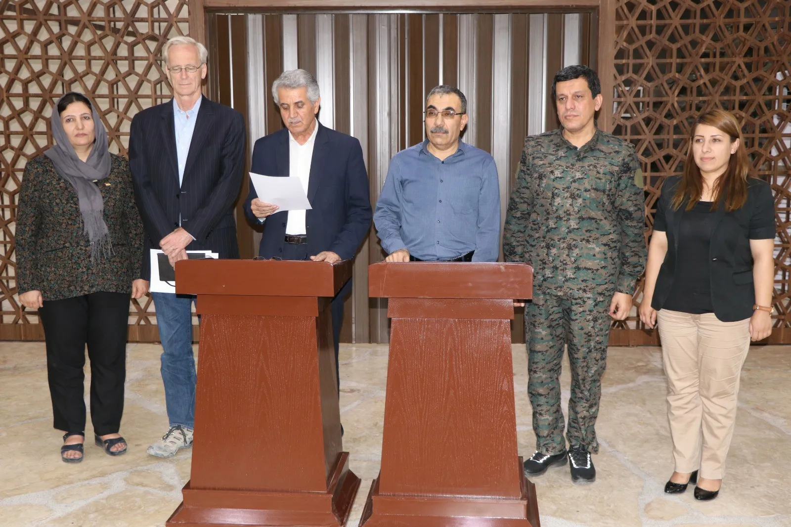 Partiyên Yekitiya Nîştimanî ya Kurdî û ENKS’ê daxuyaniyeke  hevpar da