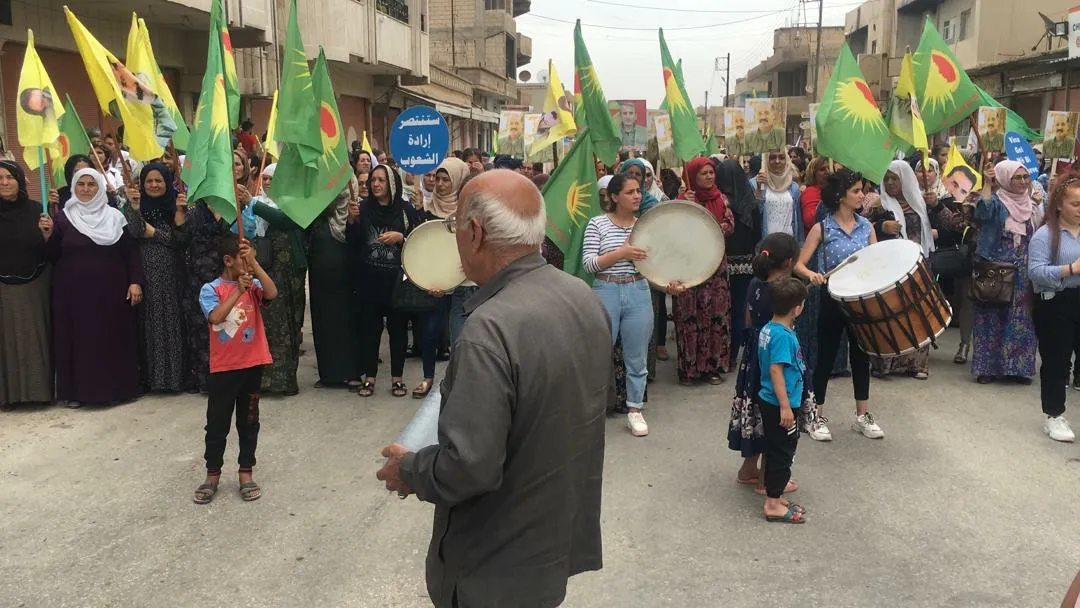 Gelê Bakur û Rojhilatê Sûriyê li dijî êrişên dewleta Tirk daket qadan