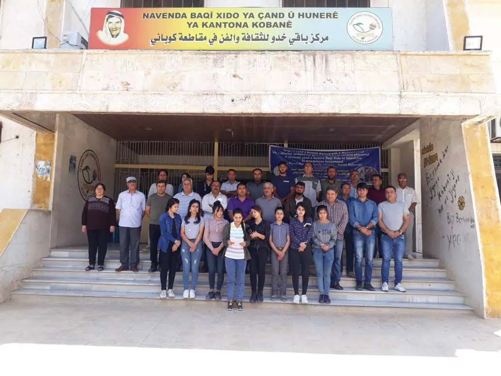 Ji hunermendên Kobanê têkildarî qetilkirina Bariş Çakan daxuyanî