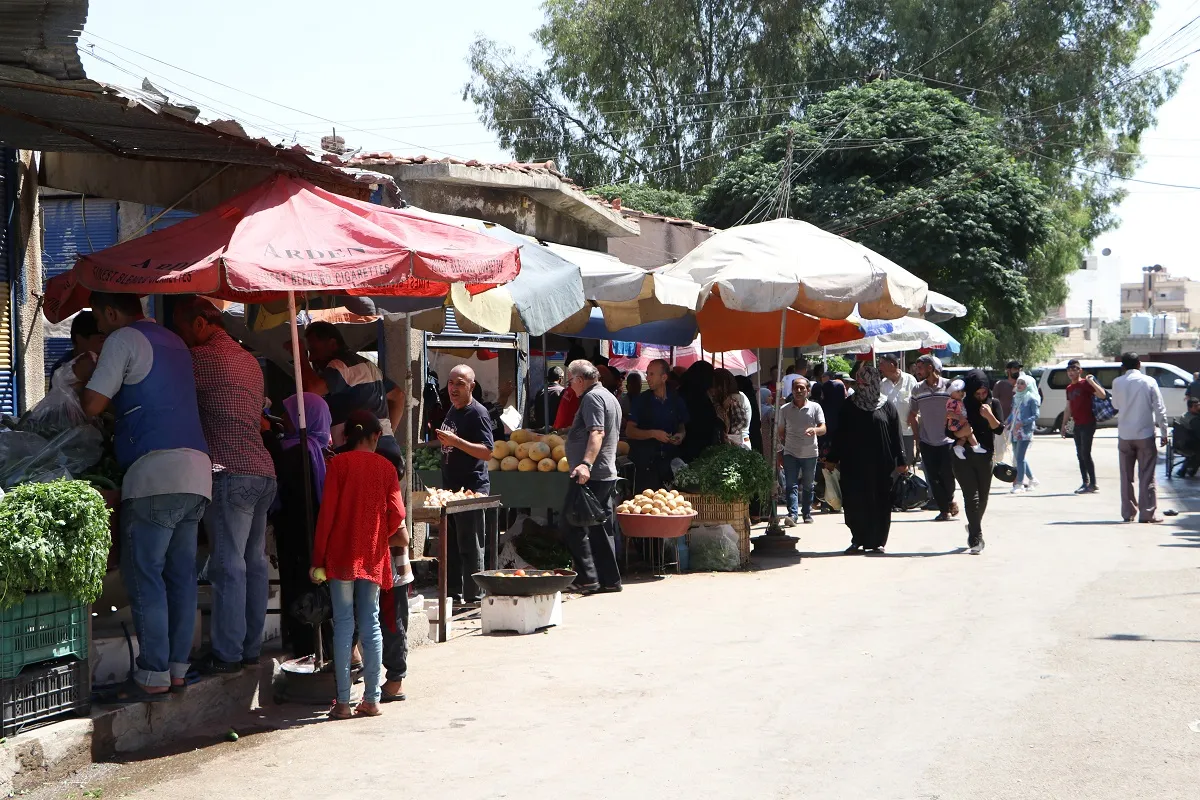 Bazara Sebzeyan a Nû li Qamişloyê hate vekirin