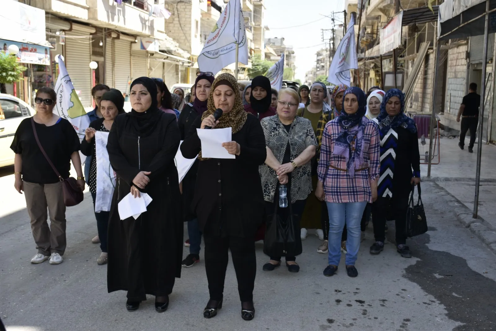 Li dijî sûcên dewleta Tirk ên li dijî jinan bertekên gel