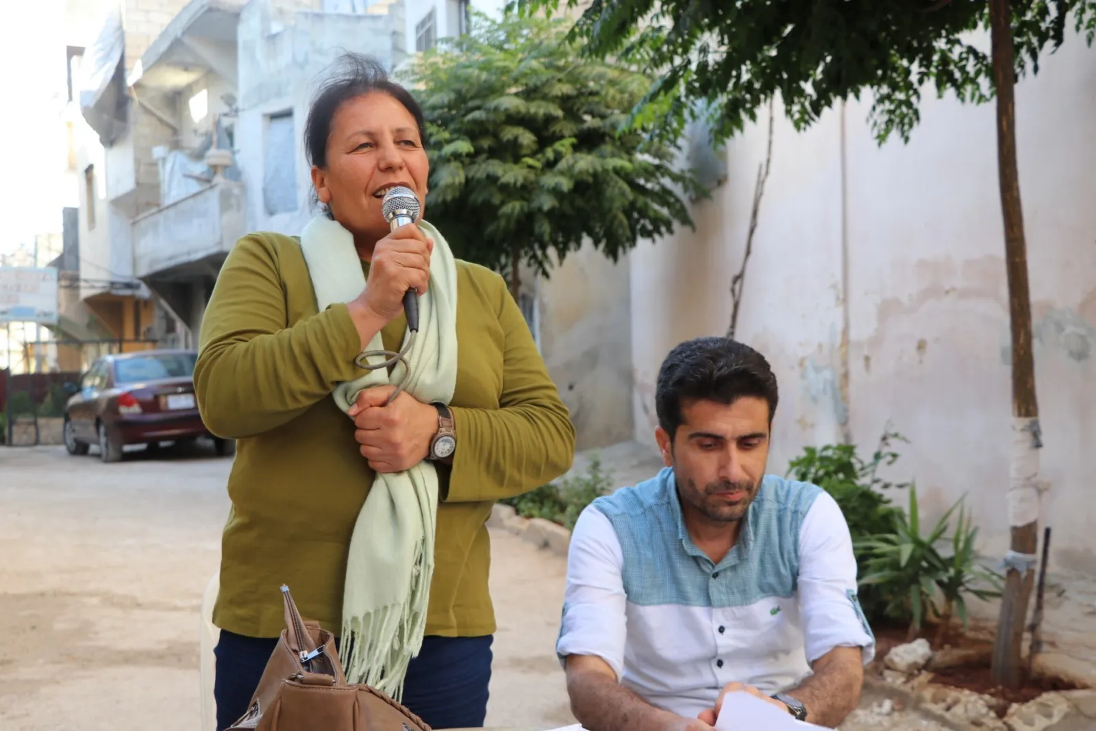 PYD'ê bi şêniyên Helebê re civiya