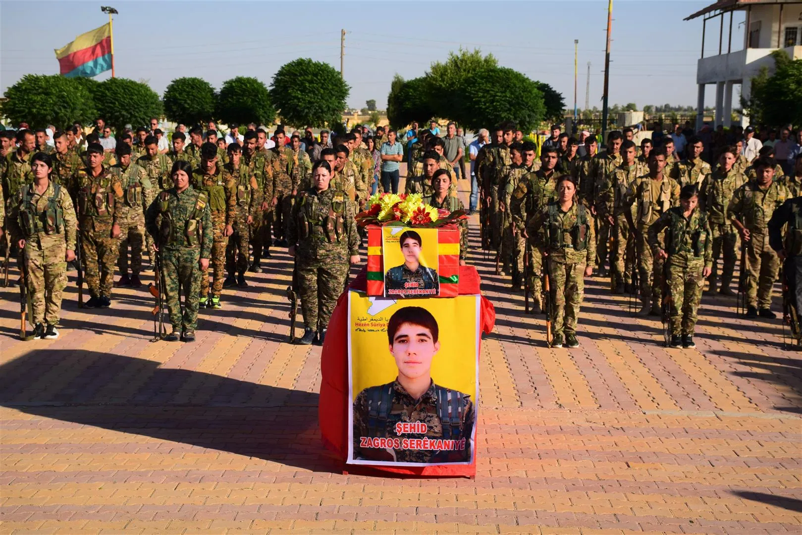 Şehîdê Berxwedana Serdemê Zagros li Hesekê hate veşartin