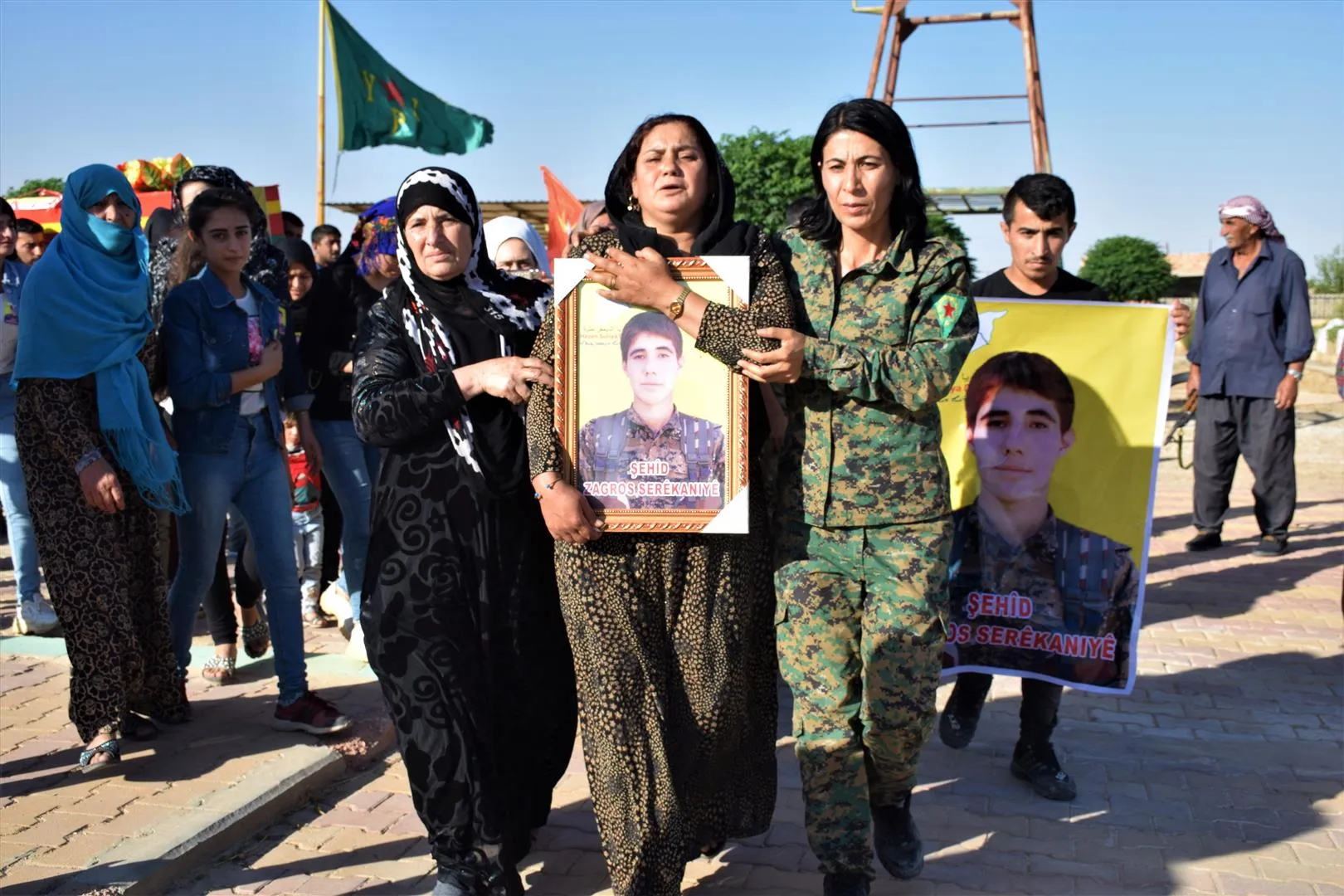 Şehîdê Berxwedana Serdemê Zagros li Hesekê hate veşartin