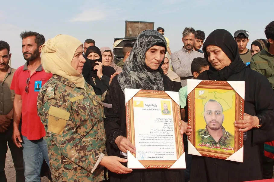 Cenazeyê şehîd El-Elî hate veşartin