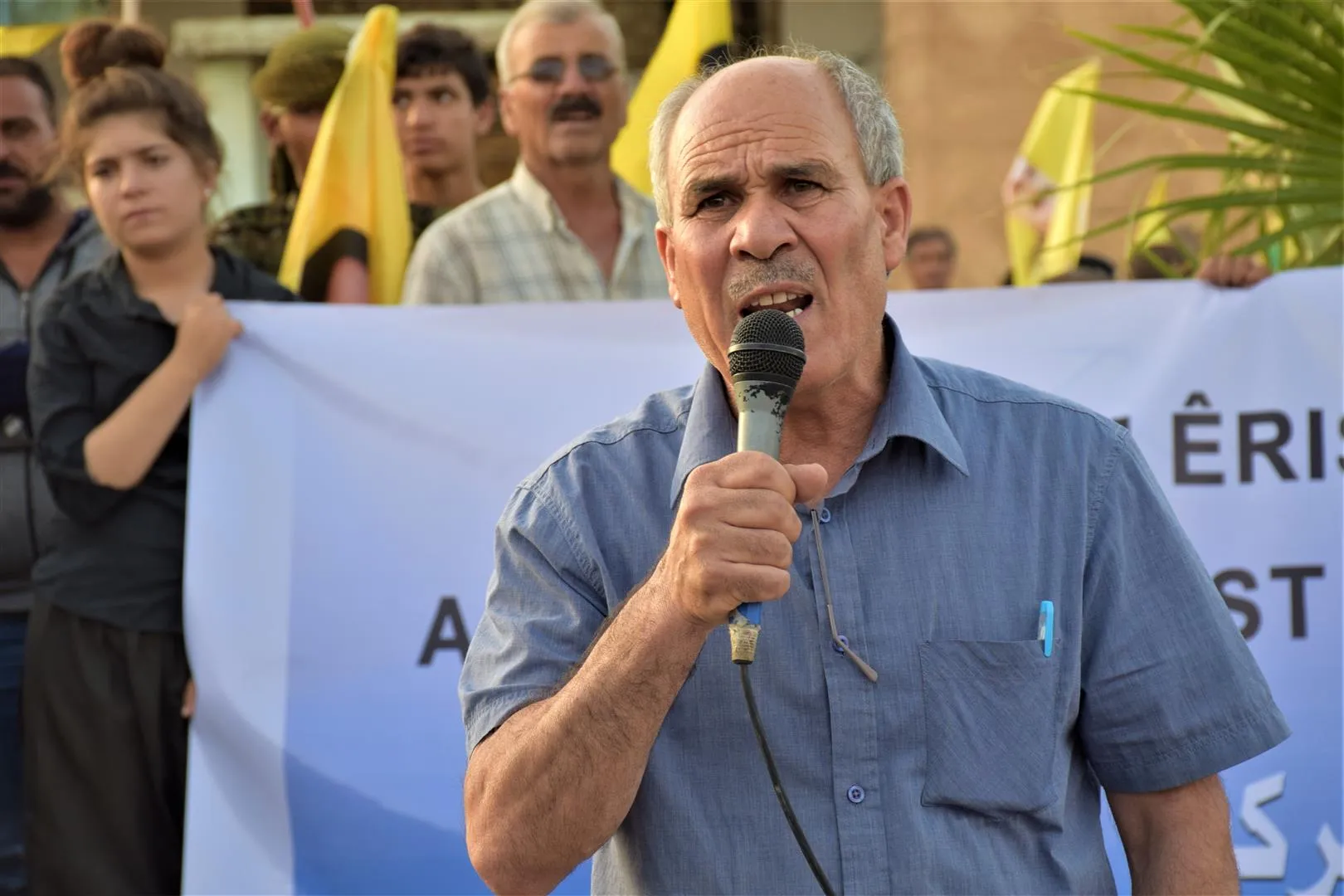 Êrişên dewleta Tirk bi meşekê li Hesekê hatin şeremzarkirin