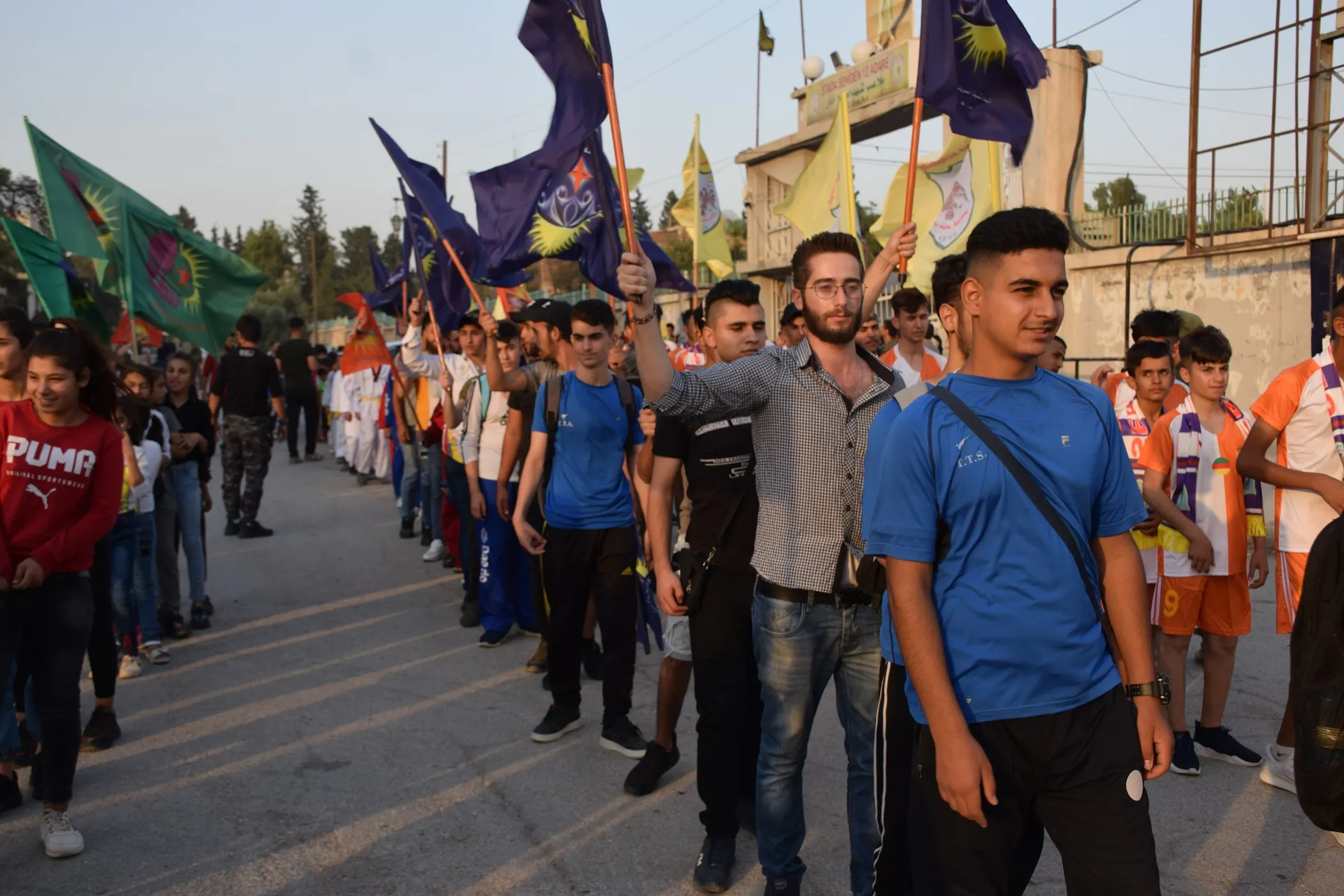 Êrişên dewleta Tirk li Qamişloyê hatin şermezarkirin