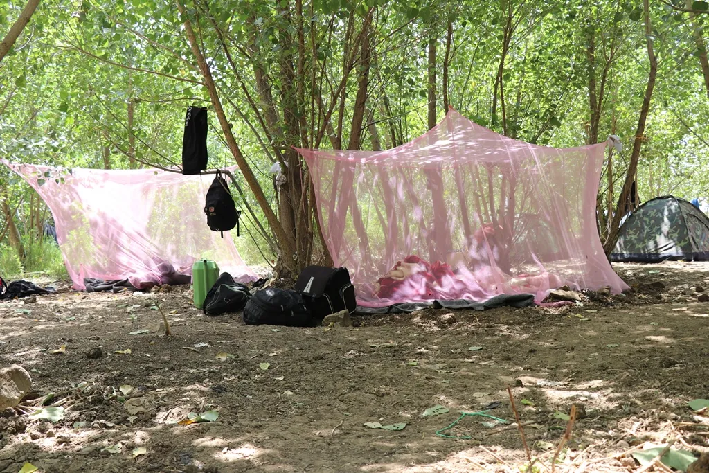 Yekemîn kampa havînê ya ciwanên Cizîrê hat vekirin