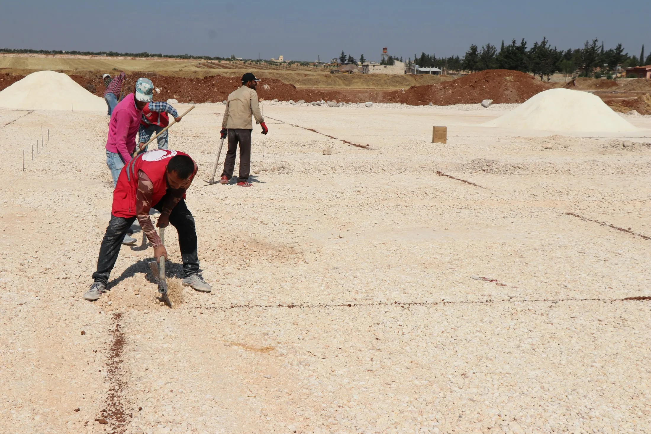 Li Kampa Serdem dibistanek tê avakirin