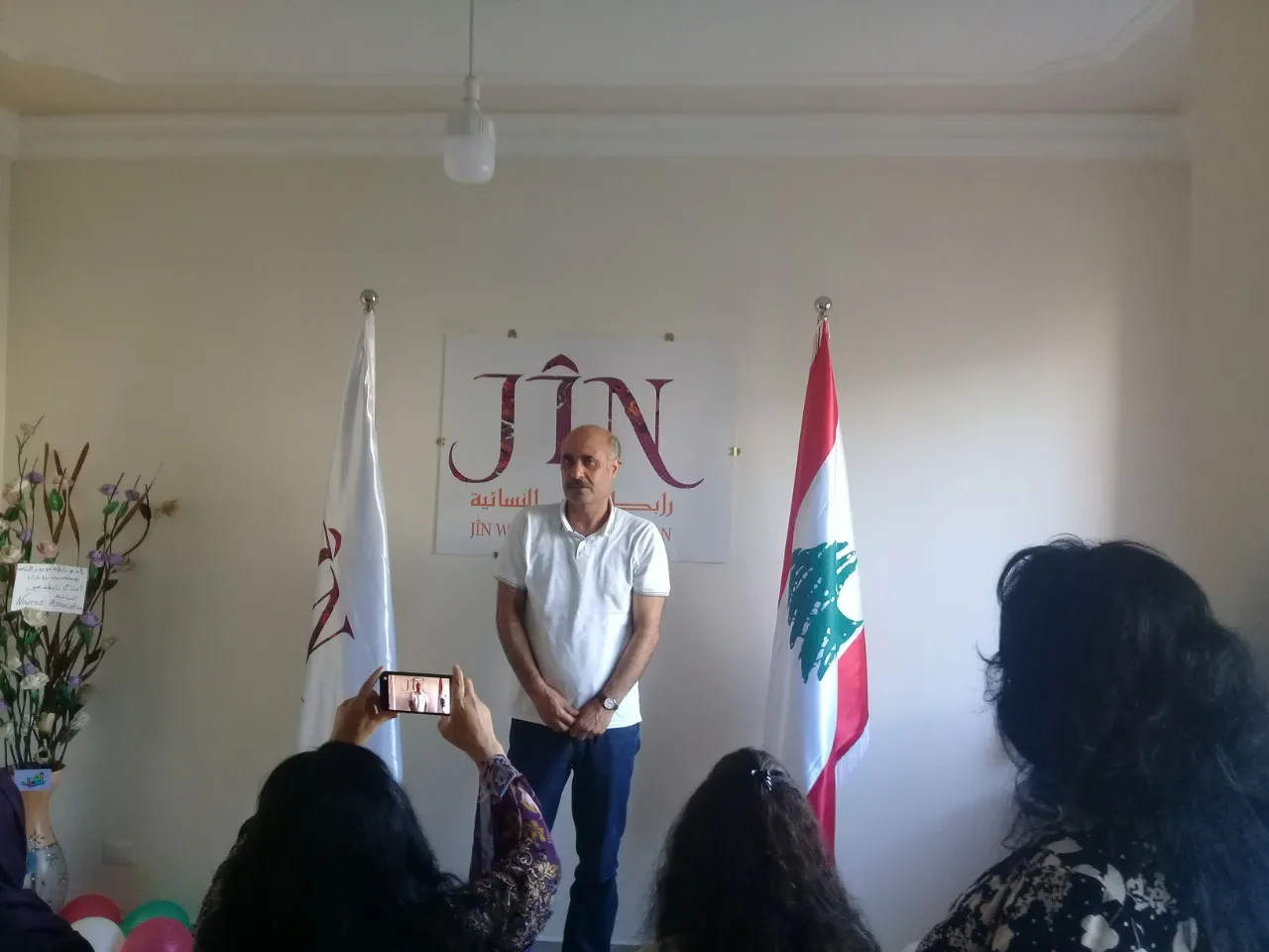 Weqfa Jîn li Beyrûtê navendeke nû vekir