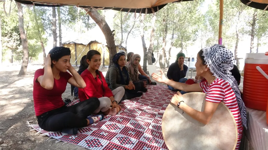 Li Minbicê kampa duyemîn a jinên ciwan bi dawî bû