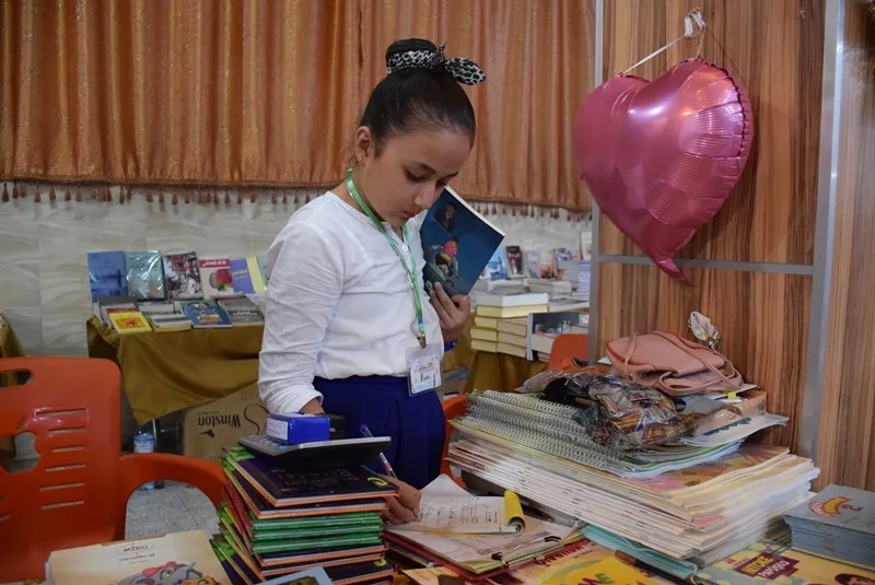 Di Pêşangeha Pirtûkan a Şehîd Herekol de pirtûkên zarokan