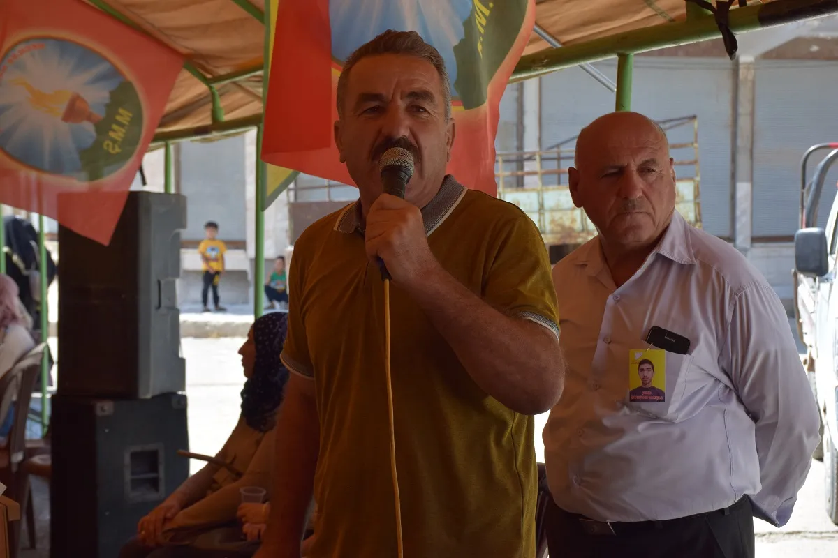 Şêniyên Qamişlo sersaxî ji malbata şehîd Şoreşvan re xwestin