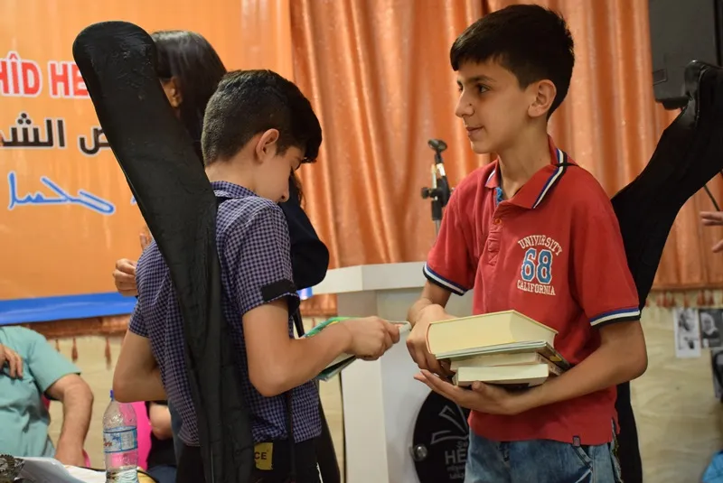 Di Pêşangeha Pirtûkan a Şehîd Herekol de pirtûkên zarokan