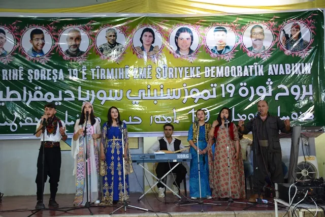 ‘Bi rihê Şoreşa 19’ê Tîrmehê em ê Sûriyeke demokratîk ava bikin’