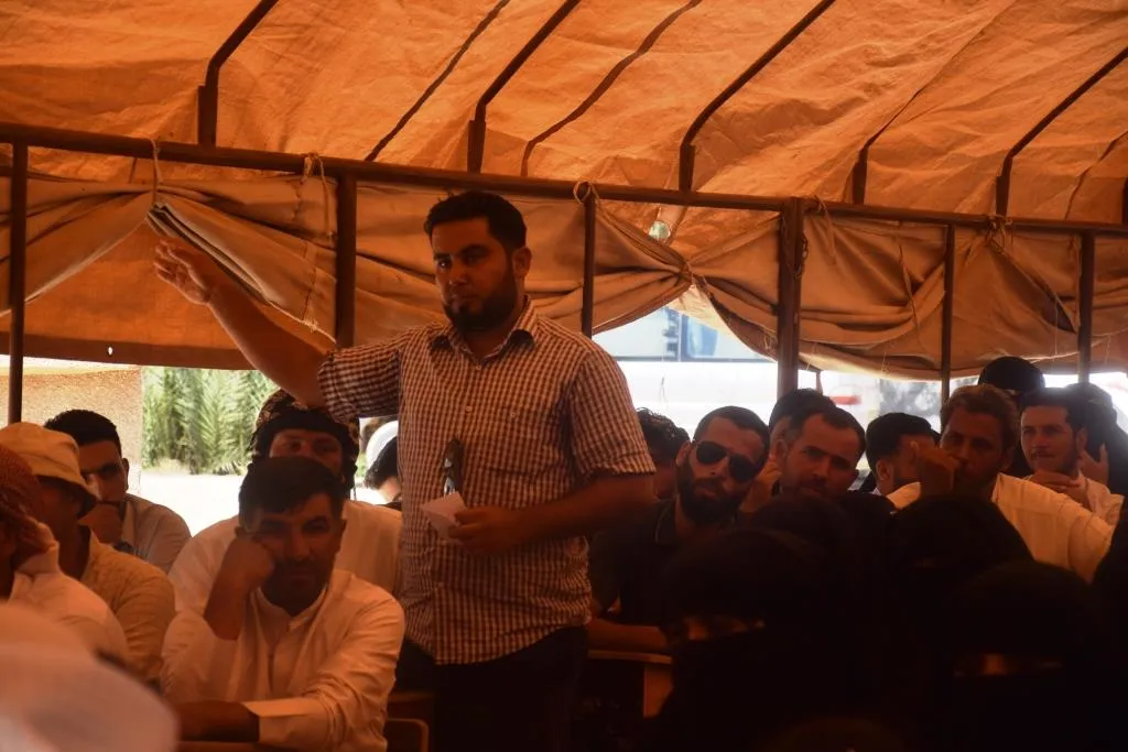 Ji bo pêşxistina qada perwerdeyê  Rêveberiya Xweser bi şêniyên Hecînê re civiya
